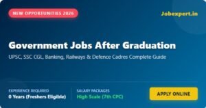 Government Jobs After Graduation